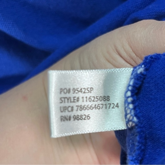 Two U.S. POLO ASSN. Embroidered Big Pony #3 Collard Shirt Men's Med Black& Blue - Picture 7 of 16